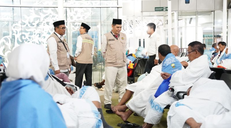 PPIH Provinsi Jambi Pastikan Pelayanan Membersamai Jemaah Calhaj Hingga Terbang ke Embarkasi Haji Batam