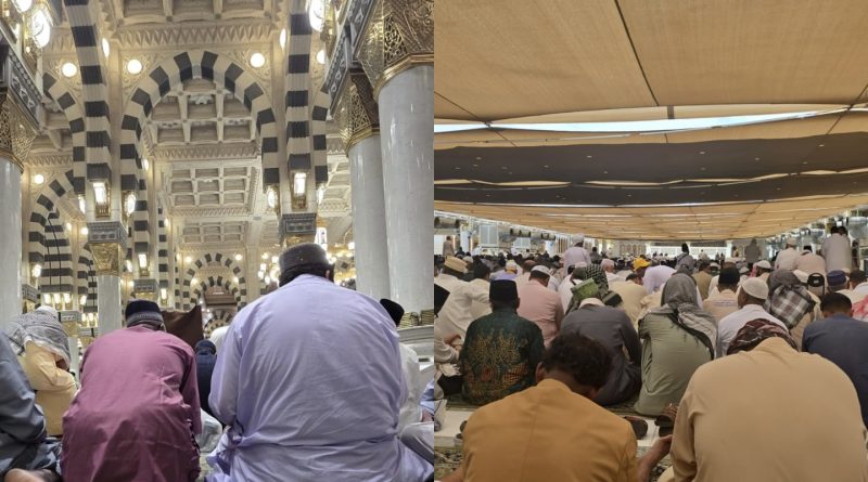 Shalat Jumat Perdana di Masjid Nabawi, Jemaah Calhaj Provinsi Jambi Berlomba Datang Lebih Awal